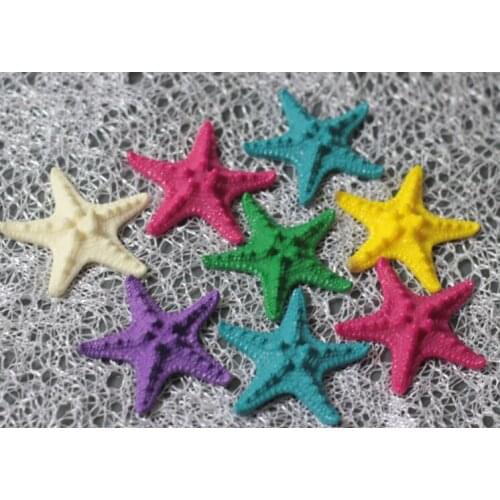 HappyKiss wholesale inch 2 resin Starfish hot new home decoration Marine style wedding steamed bun starfish 5 cm