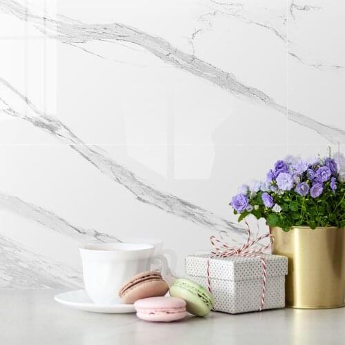 Imitation marble wall stickers PVC thickened self-adhesive floor stickers waterproof and moisture-proof tile wall stickers