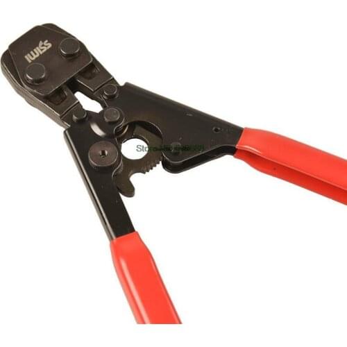 IWISS PEX Cinch Clamp Tool for Fastening Stainless Clamps from 3/8-Inch to 1-Inch with Calibration Gauge Suits ASTM F2098