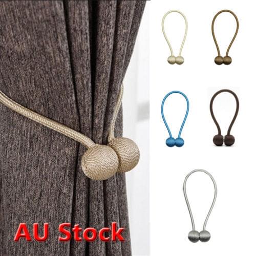 Ball Accessories Magnet Window Strap Buckle Holder Magnetic Curtain Tieback Clips Home Window Accessories Decor