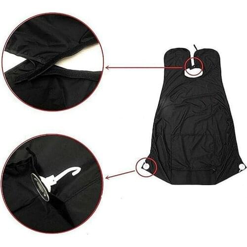 Male Beard Shaving Apron Care Clean Hair Adult Cape Bibs Shaver Holder Bathroom Organizer Gift for Man SCIE999