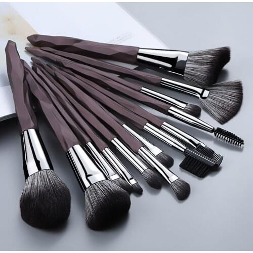 15/13/12 Pcs Makeup Brushes Set Face Eye Lip Eyeshadow Eyebrow Comb Eyelash Foundation Powder Brush Tools Cosmetic