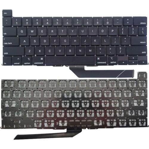 New Laptop English/US Keyboard for MacBook Pro/Retina 13" 2020 2289 A2251 /16" A2141 2019 No Backlight