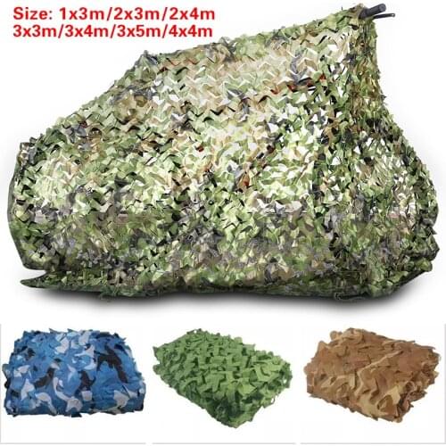 Hunting Military Camouflage Nets Woodland Army training Camo netting Car Covers Tent Shade Camping Sun Shelter