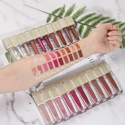 Wholesale Plumping Lipgloss Moisturizing Nourishing Clear Lip Gloss With Logo Lip Plumper Custom Makeup Private Label