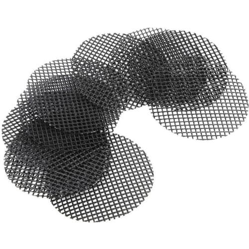 10PCS Round Flower Pot Hole Mesh Pad For Succulents Bonsai Pot Bottom Grid Mat Breathable Gasket Garden Supply 8/10cm