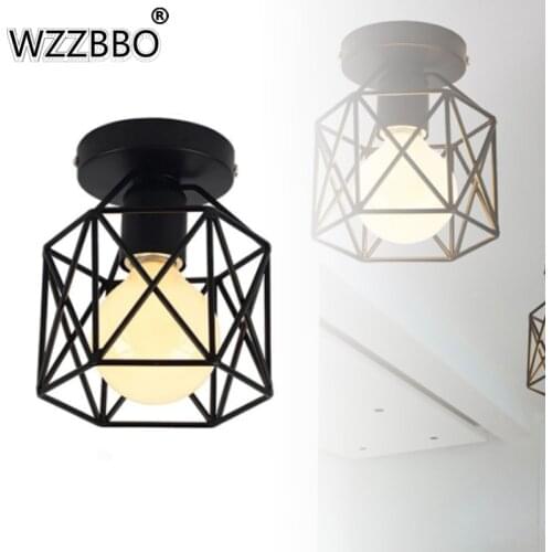 Nordic Minimalist Small Ceiling Lamp Embedded Creative Aisle Corridor Light Hallway Hallway Personality Iron Art Aisle Light