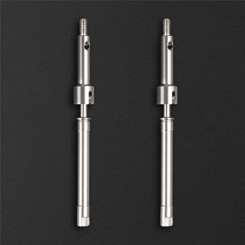 Stainless Steel CVD Joint Drive Stub w/ Front Dog Bone for RC Car Axial scx24 90081