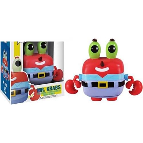 SpongeBob Squidward Patrick Anime Figure PVC 10cm Action Figures Boys Toys for Birthday Gifts Limited Edition Collection Model