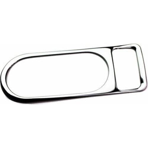 For Kia Forte/K3 2017-2018 Steel Car Center Console Cup Holder Panel Frame Decorative Accessories