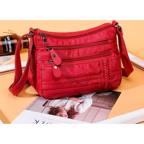 High Quality Purse Leather Luxury Handbags Women Shoulder Bags Designer Crossbody Bag for Women Bag Fashion Female Messenger Bag