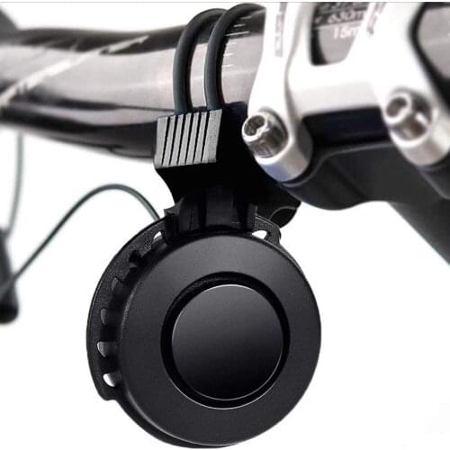 120db Loud Bicycle Bell Electronic Waterproof Bike Horn Volume Cycling Handlebar Bell Warning Alarm Ring USB Rechargeable Ring