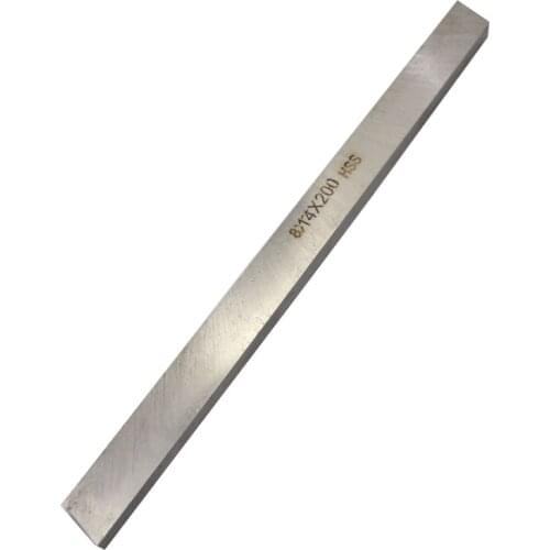 1pc Lathe Carving Turning Rectangular Bits Bar 8mm x 14mm x 200mm High Speed Steel HSS cnc Milling Cutter Bit Tool
