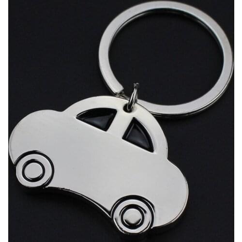 100pcs/lot Car Styling Keychain Keyring Auto Model Key Ring Zinc Alloy Pendant Antique Car Keychains Custom LOGO for Gifts