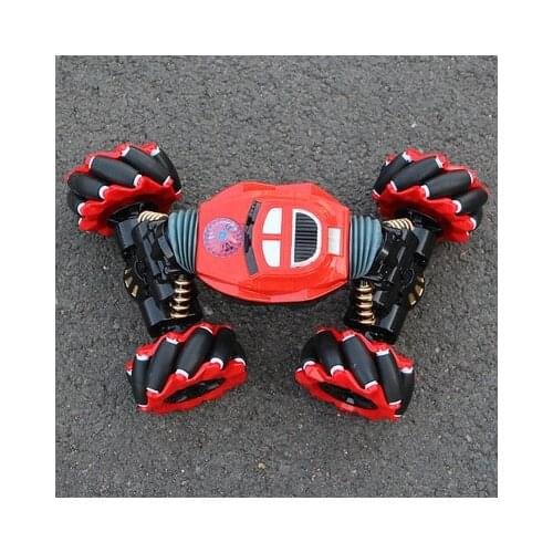 2.4GHz 4WD RC Car Radio Gesture Induction Music Light Stunt Twist Remote Control Car Road Drift Vehicle Cars Gifts for Children