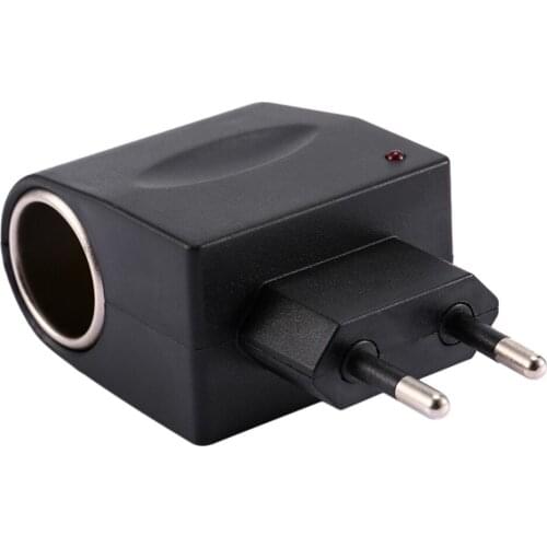 AC/CD Household Car Charger Adapter Converter 220V AC To 12V DC Car Power Converter EU US Plug