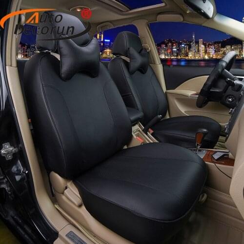 AutoDecorun custom fit car seats for BMW X4 accessories seat covers sets PVC leather seat cushion covers supports covers styling