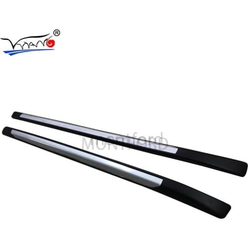 Car Styling For hilux revo Aluminum Alloy Side Bars Cross Rails Roof Rack Luggage Carrier Rack 2Pcs