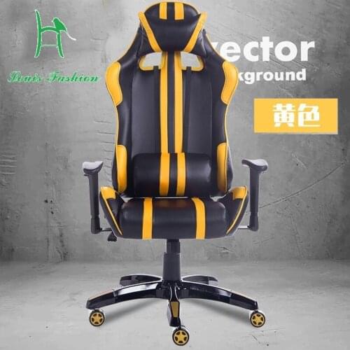 Racing Leather Cortical gaming and Internet cafes computer and comfortable lying household Chair