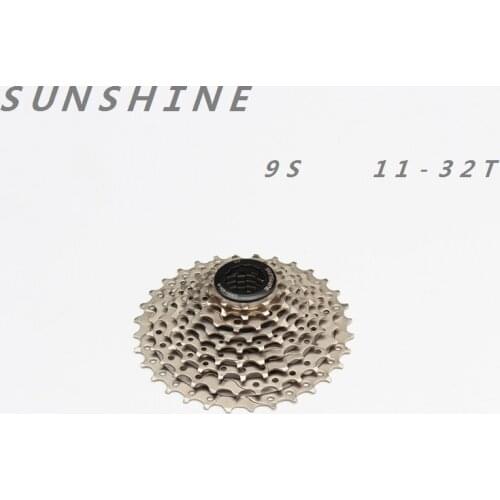 SUNSHINE Cassette Freewheel 11-32T 9 Speed Bicycle Mountain Tool MTB Flywheel Bike Parts