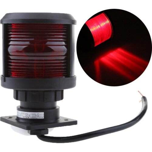 Red+Green 12V/24V LED Port Navigation Signal Light for Marine Boat ,Yacht