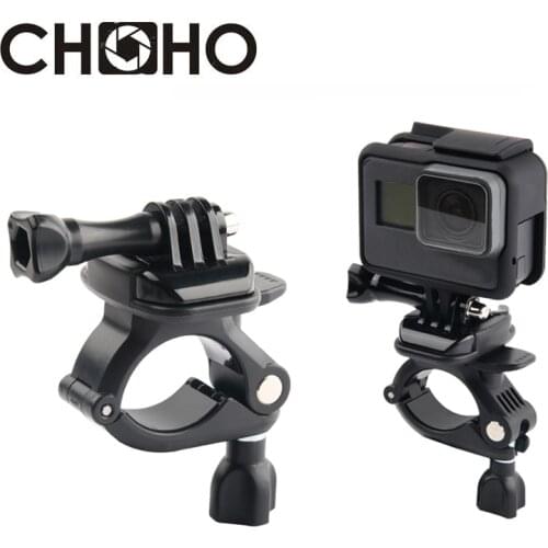 For Gopro Accessories Motorcycle Holder Bike Handlebar Mount Ride Bicycle 360 Rotate for Go Pro Hero 8 7 6 SJCAM Xiaomi Yi SJCAM
