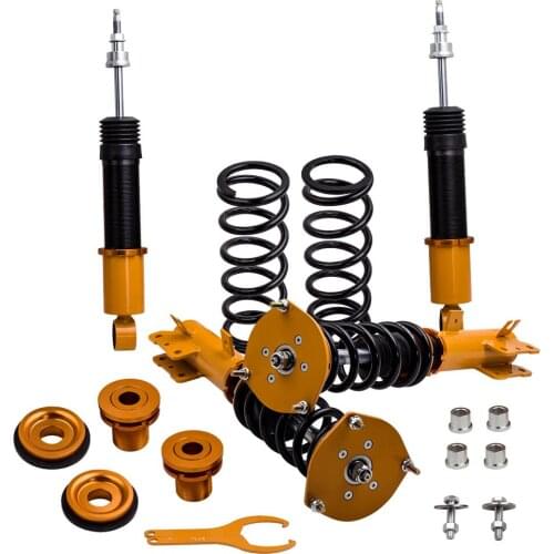4pcs/set CoilOvers Suspension Kits For Volvo S70 24 Way Adjustable Damper Shock Absorbers