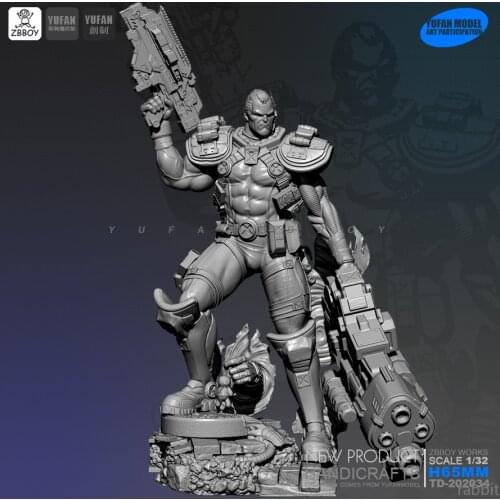 1/24 Resin Kits resin shock Super Guard soldiers were self-assembled TD-202034