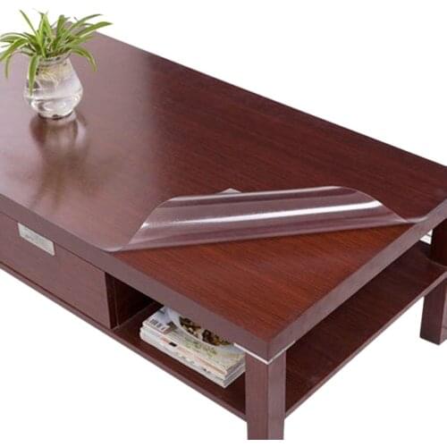 Dining Table PVC Waterproof Matte Tablecloth Table Cloth Transparent Table Cover Mat Kitchen Oil Cloth DIY Glass Soft Tablecloth