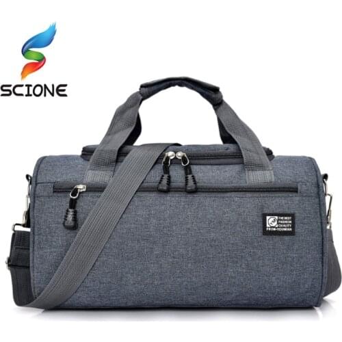 New Sport Bag Training Gym Bag Waterproof Sports Handbag Women Men Outdoor Shoulder Bag Fitness Gym Bag DropShipping