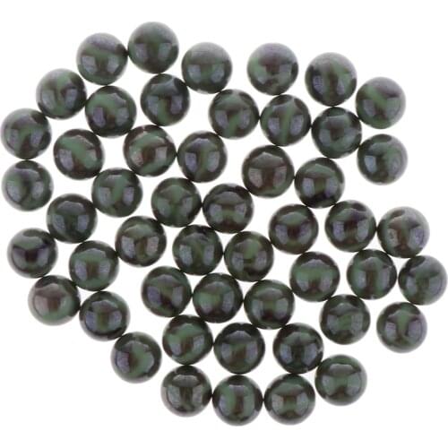 50x Marbles Glass Ball 16mm Cream Cattle Small Marbles Pat Toys Chinese Checkers Marble Solitaire Toy Kids Gifts