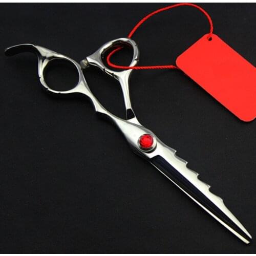 Upscale professional 6 inch Germany 440c hair scissors makeup shears cutting barber hair clipper scissor hairdressing scissors