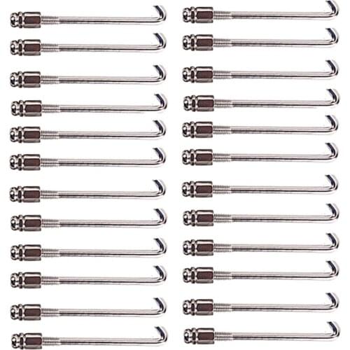 1Set of 24 New Standard Part Chrome Hooks For Traditional Banjo Thread