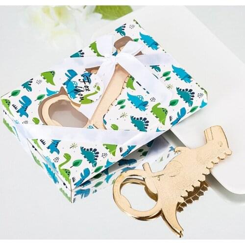 100Pcs Jungle Party Favors Bottle Opener Table Decorations Dinosaur Design Bottle Opener Souvenir Gift Return Gifts for Guests