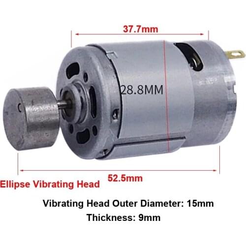 385 Vibration Motor Electric DC 12V 24V 4000rpm 8000rpm High Speed Vibrating Motors Vibrator Metal 12 V DIY Model Massage RS385