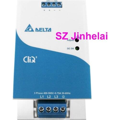 DELTA DRP024V240W3BN Authentic original 3-Phase Switching power supply 10A 240W Din Rail Power Supply Series