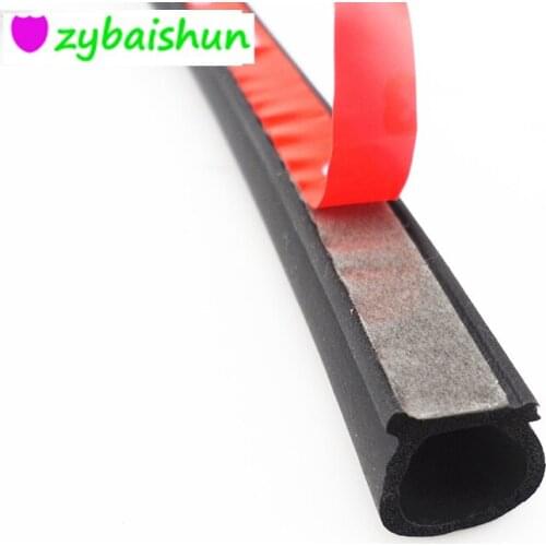 2 M D type car doors and windows body car seal dustproof soundproof rubber strip for Mitsubishi Subaru Suzuki Toyota Lexus