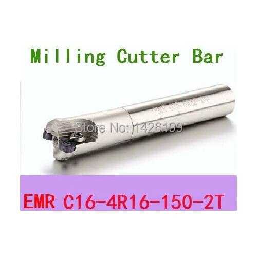 Free Shopping EMR C16-4R16-150 -2T D=16mm L=150mm Indexable Shoulder End Mill Arbor Cutting Tools, Milling Cutter Holder