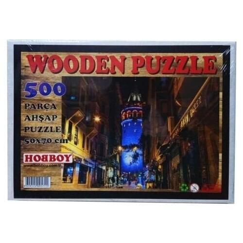 Hobboy 500 Wooden Puzzle with Galata
