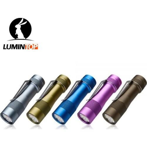 LUMINTOP FW3A Mini Flashlight 3* XP-L Hi LEDs max 2800 lumen beam distance 200 meters EDC torch self-defense light