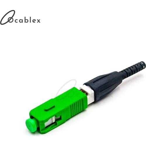 ESC920H SC APC Single-Mode SC APC Optical Fiber quick connector SC Fiber Optic Fast Connector