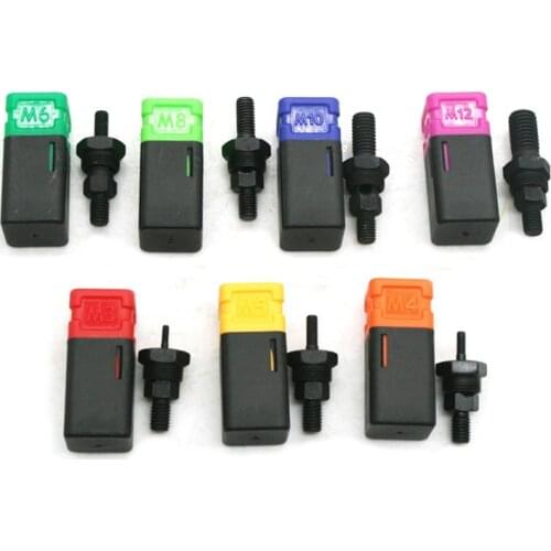 M3-M12 Riveter Gun Part Threaded Mandrel Replacement For Hand Nut Rivet Metric