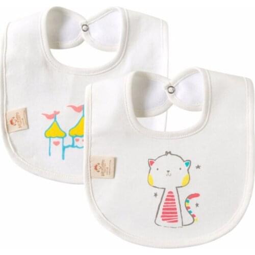 Waterproof baby bib printing cotton bib newborn bib hiccup cloth cartoon baby scarf bandana bib children boy girl baby products