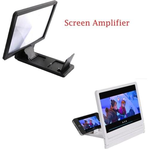 3D Enlarged Screen Mobile Phone Amplifier Magnifier Bracket Cellphone Holder Universal Mobile Phone Screen Amplifier 7.8 inch