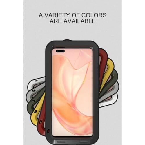 Love Mei Case For Huawei Mate 40 Pro Powerful Shock Dirt Proof Water Resistant Metal Armor Cover Coque For Huawei Mate40 Pro