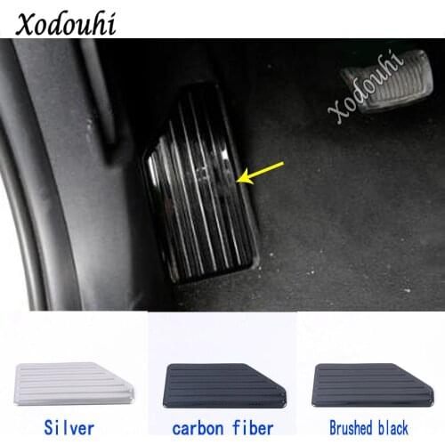 For Hyundai Elantra Avante 2021 2022 Car Stainless Steel Foot Gas/Petrol/Oil Brake Rest Pedal Moulding Lamp Trim Accessories