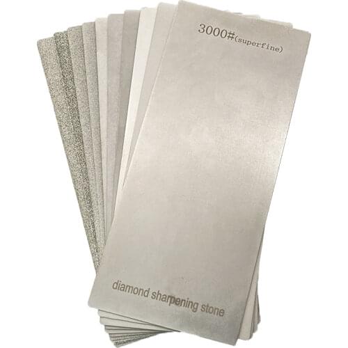 Small 80-3000 Grain Size Large 240-800 Grain Diamond Chip Whetstone Sharpener Kitchen Sharpener Tool Sharpener Garden Sharpener