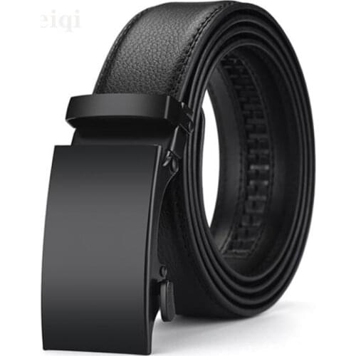 Kemeiqi mens high-end business belt special craft metal automatic buckle easy to use, beautifulcomfortable and durable strap