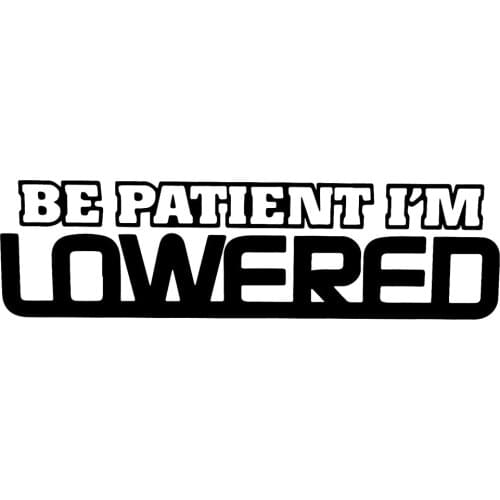 Patience Point Low Decals Vinyl Wash Posture Splashed The Most Painful Accessories Decorative Pattern Personality