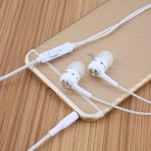 In ear Earphones For Phone iPhone Huawei Xiaomi Headsets Wired Earphone Earbuds Earpiece fone de ouvido for smart phone vv